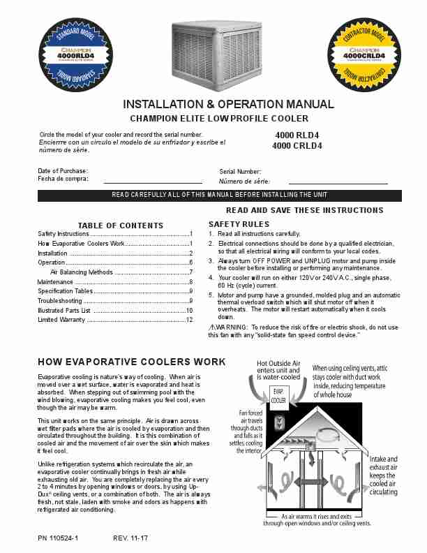 Mastercool Evaporative Cooler Manual-page_pdf